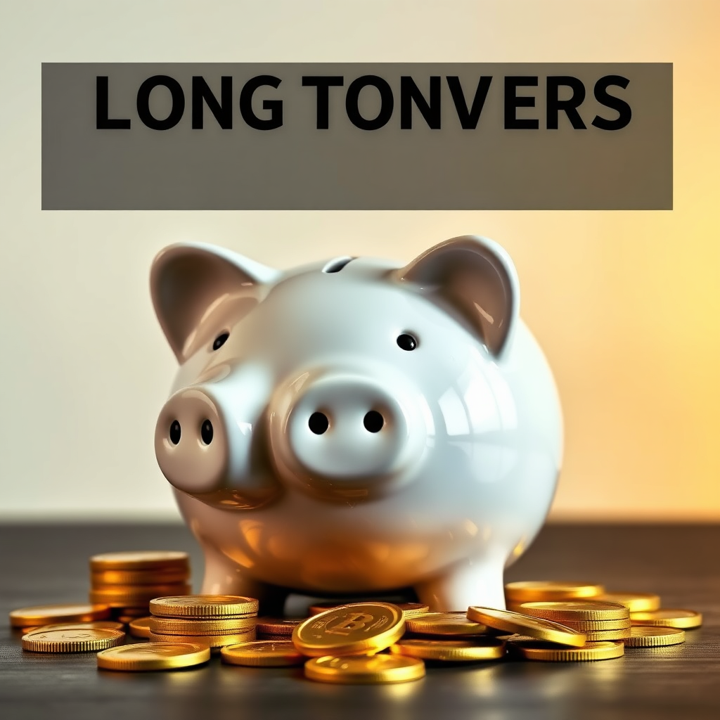 Spardose mit Goldmünzen