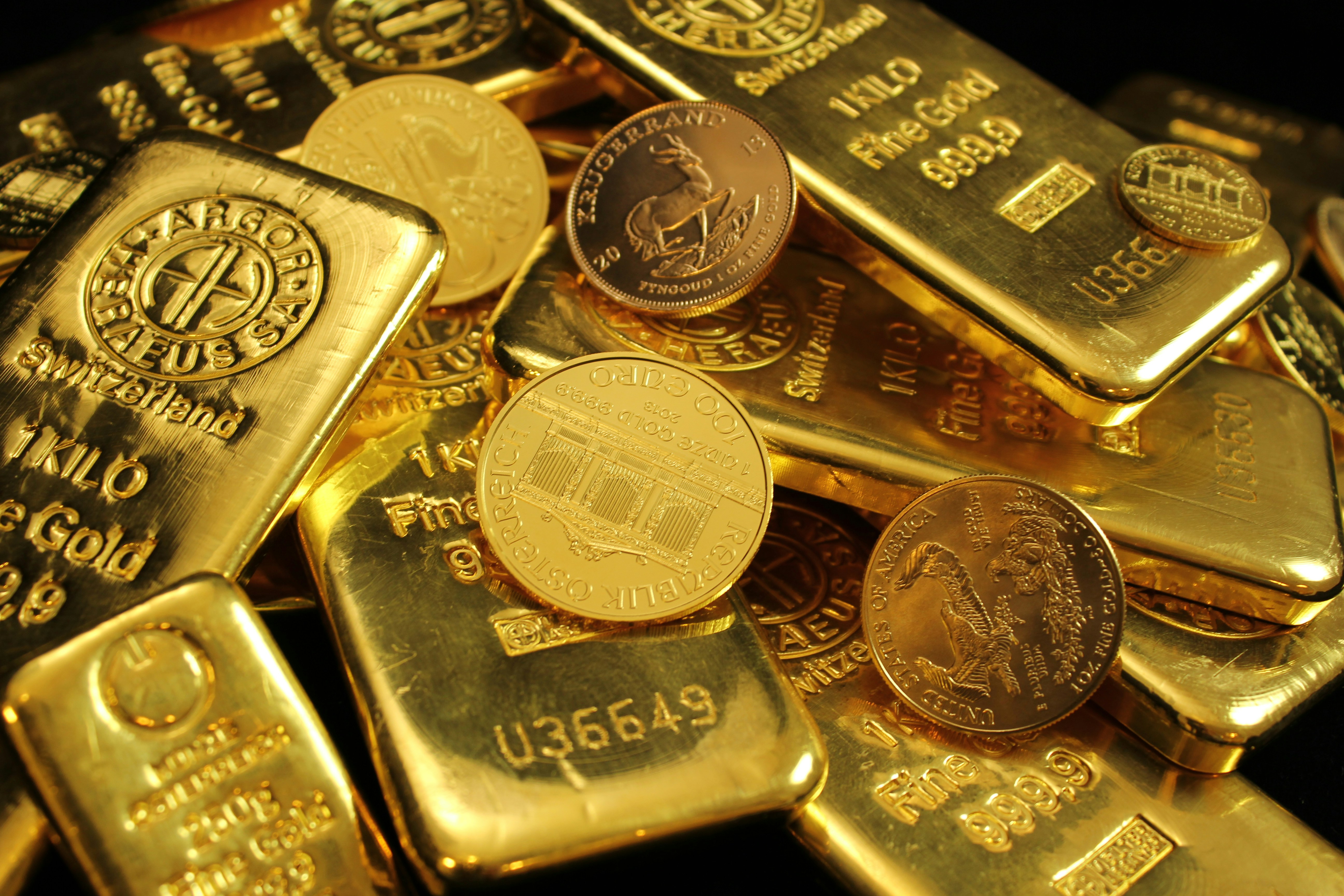 Gold coins